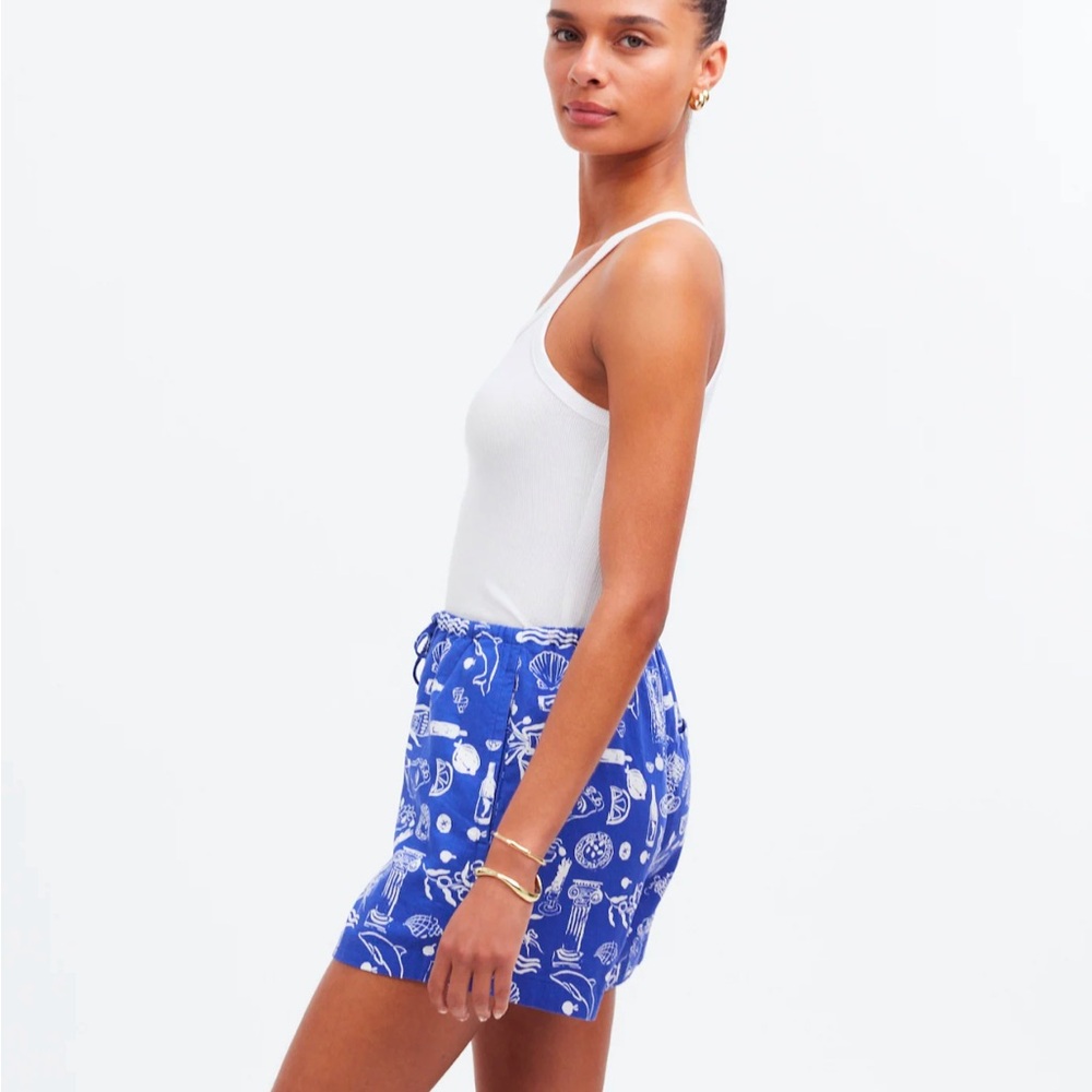 Madewell x Lisa Says Gah! Drawstring Pull-On Shorts - Picture 3 of 6